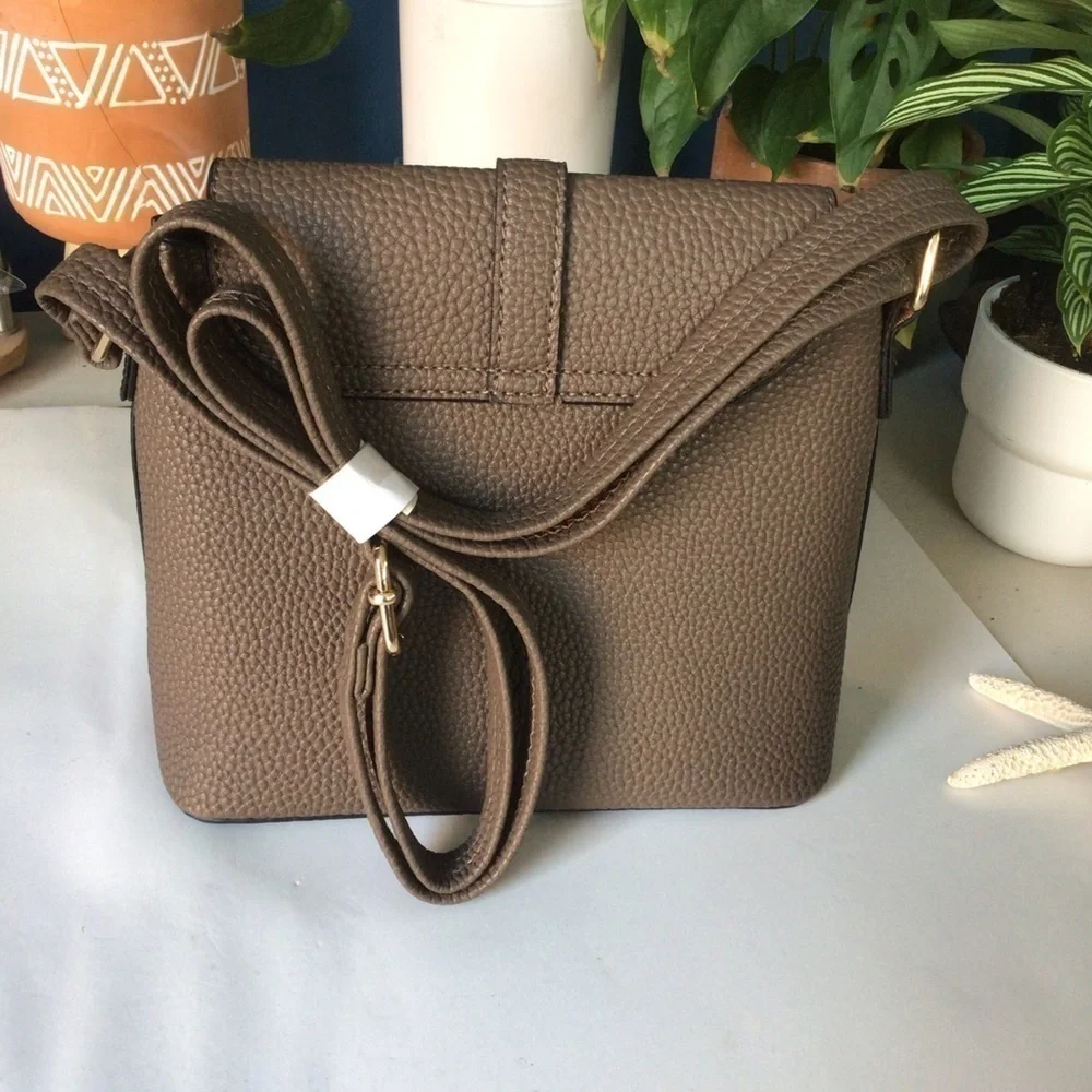 Brown Crossbody Bag Set NWOT